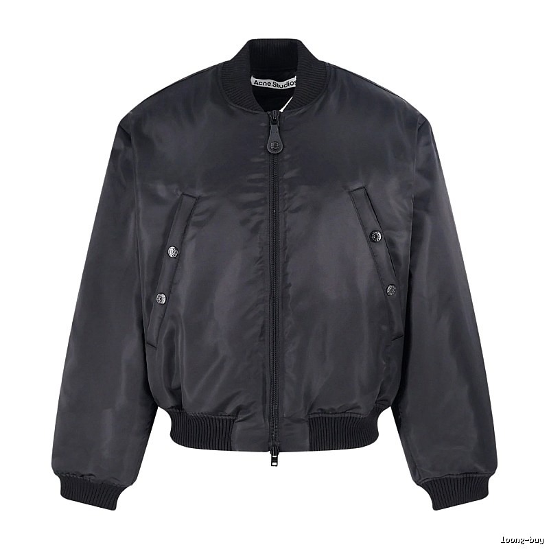 C.P. Bomber Jacket in Charcoal - smooth shell