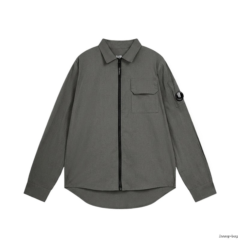 C.P. Grey Workwear Style Shirt