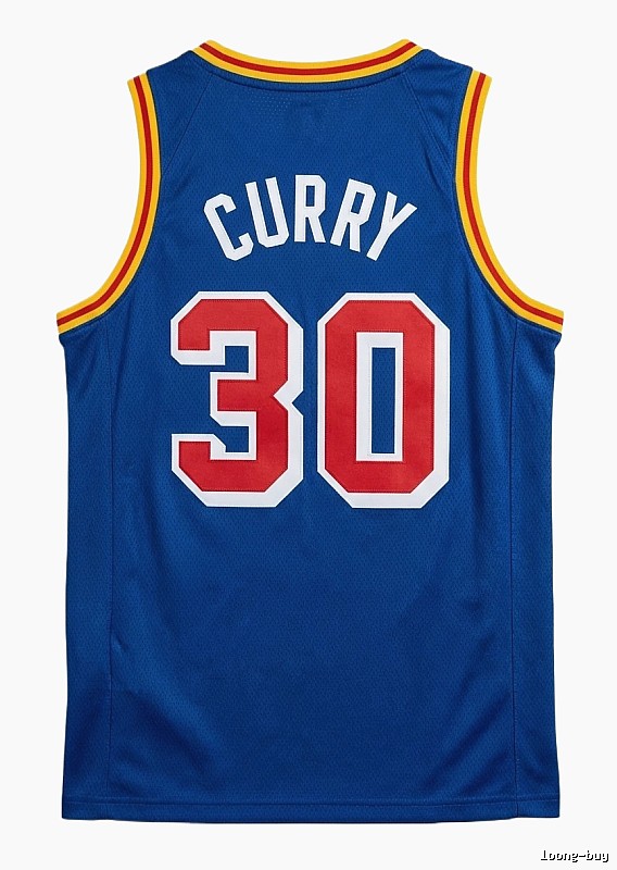 Curry No. 30 blue basketball vest