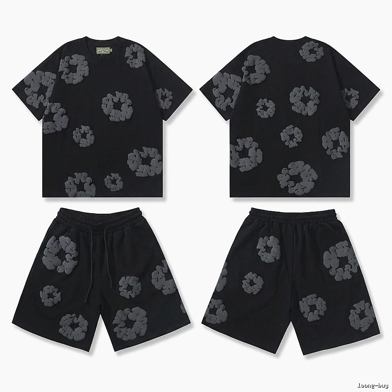 DENIM TEARS Printed Casual Black Suit