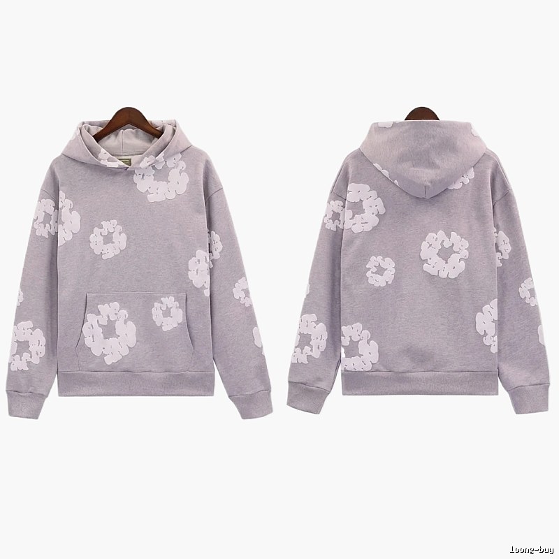 DENIM TEARS Printed Casual Grey Sweatshirt