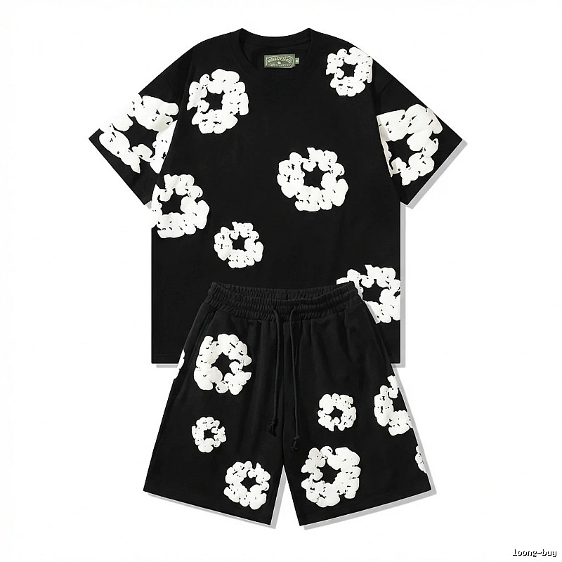 DENIM TEARS Printed Casual Style Set