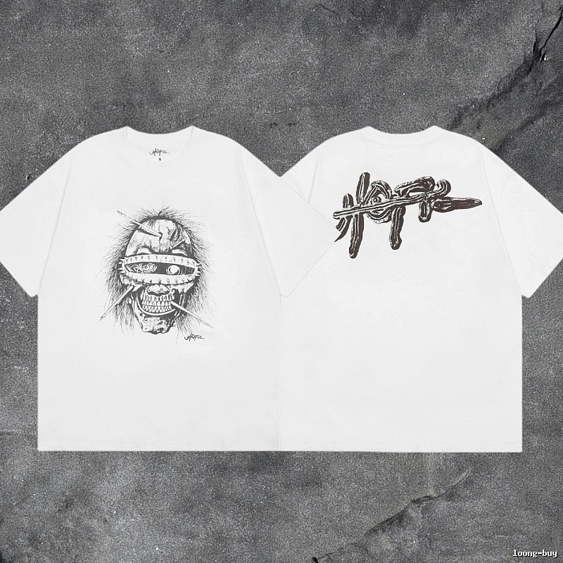 Denim Tears White Graphic T-Shirt Modern Fit