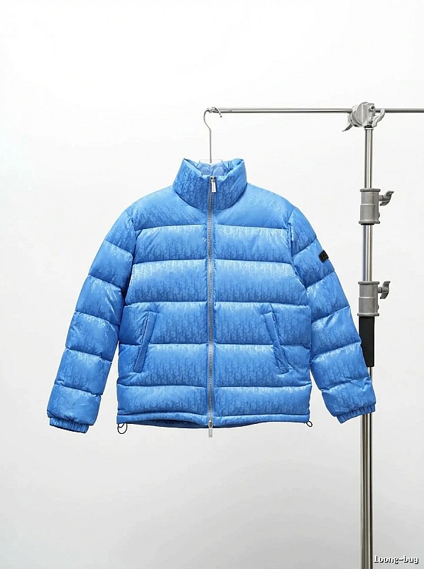 Dior down jacket fashion style blue