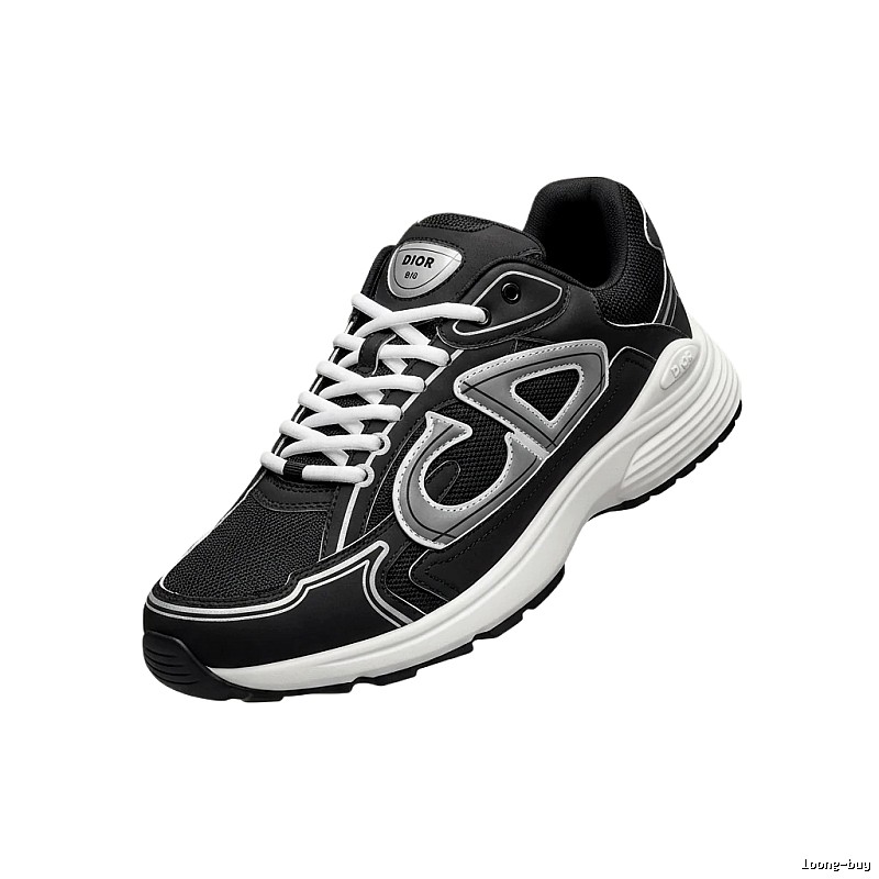 Dior retro black and grey sports shoes