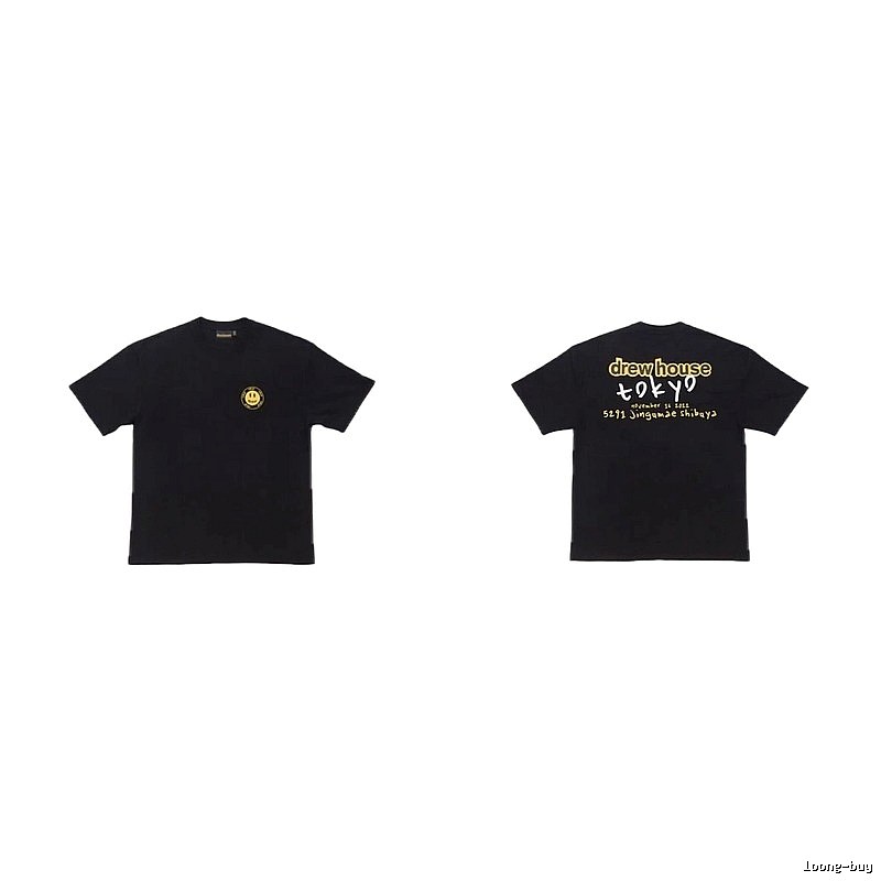 DrewHouse Tokyo Limited Street Style Black T-Shirt