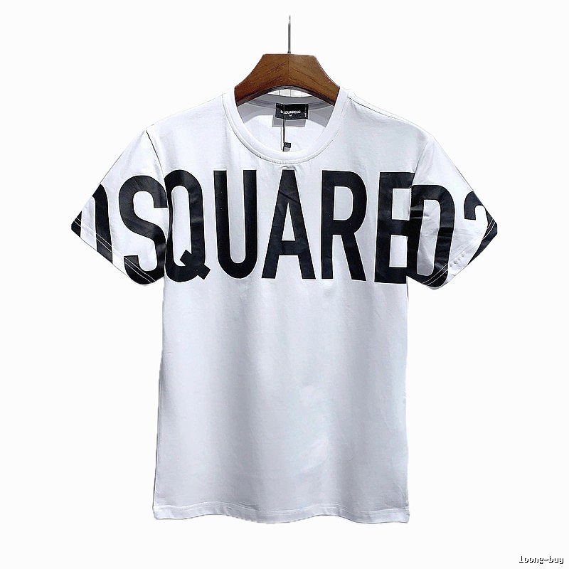 DSQUARED2 Lettering Street Style White T-shirt