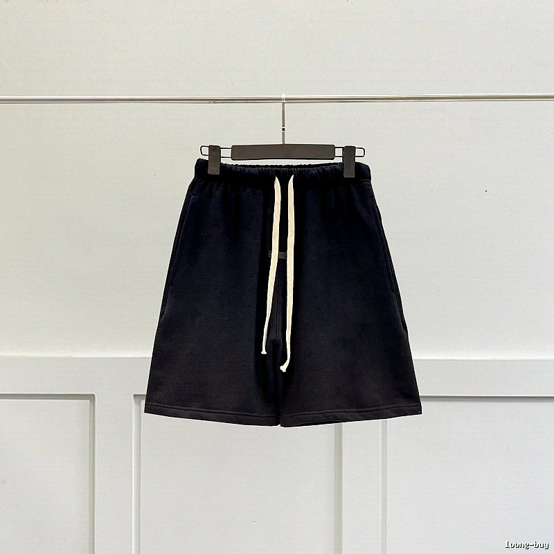 ESSENTIALS Basic Black Shorts