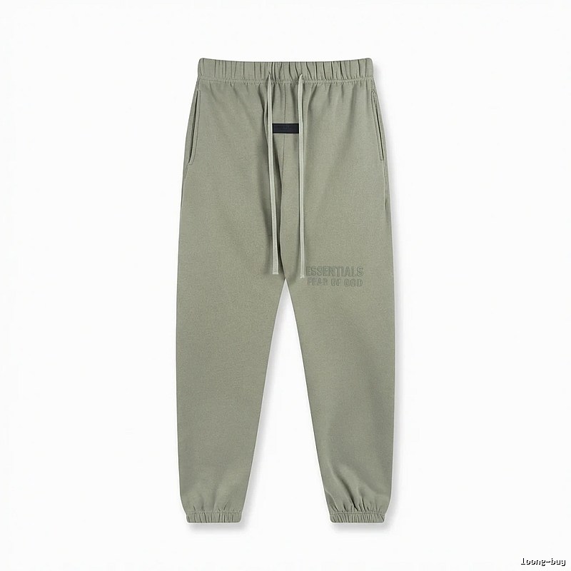 ESSENTIALS Basic Casual Khaki Pants