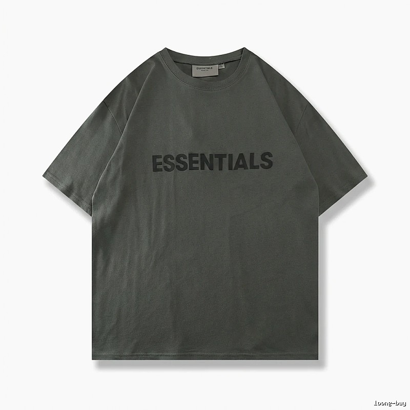 ESSENTIALS Basic Dark Grey T-shirt