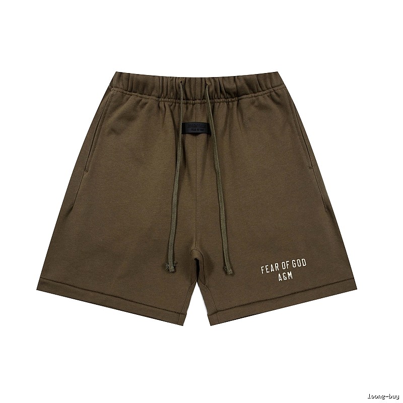 ESSENTIALS Casual Khaki Shorts
