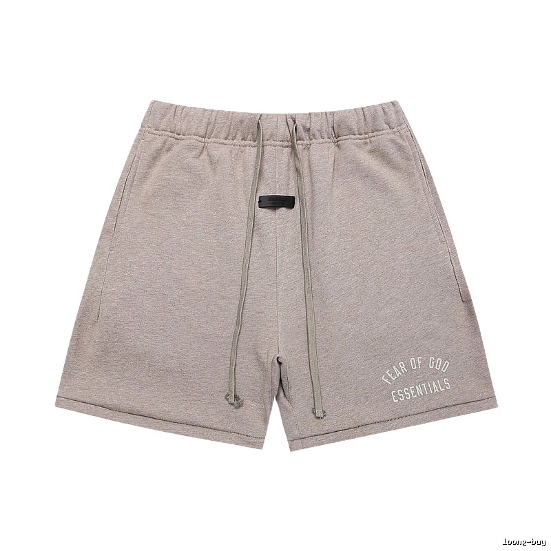 ESSENTIALS Casual Light Grey Shorts