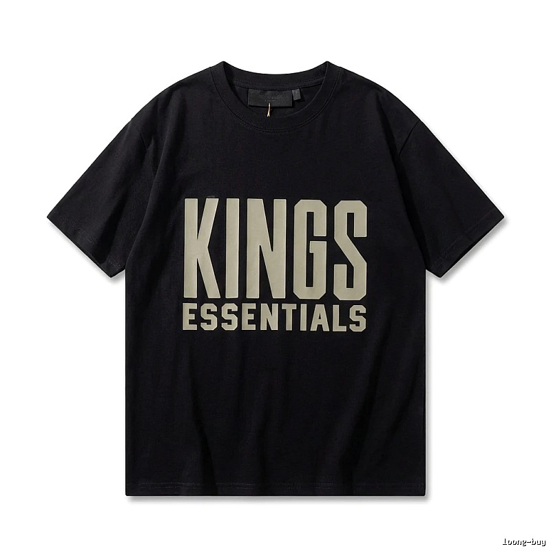 ESSENTIALS KINGS Style Black T - Shirt