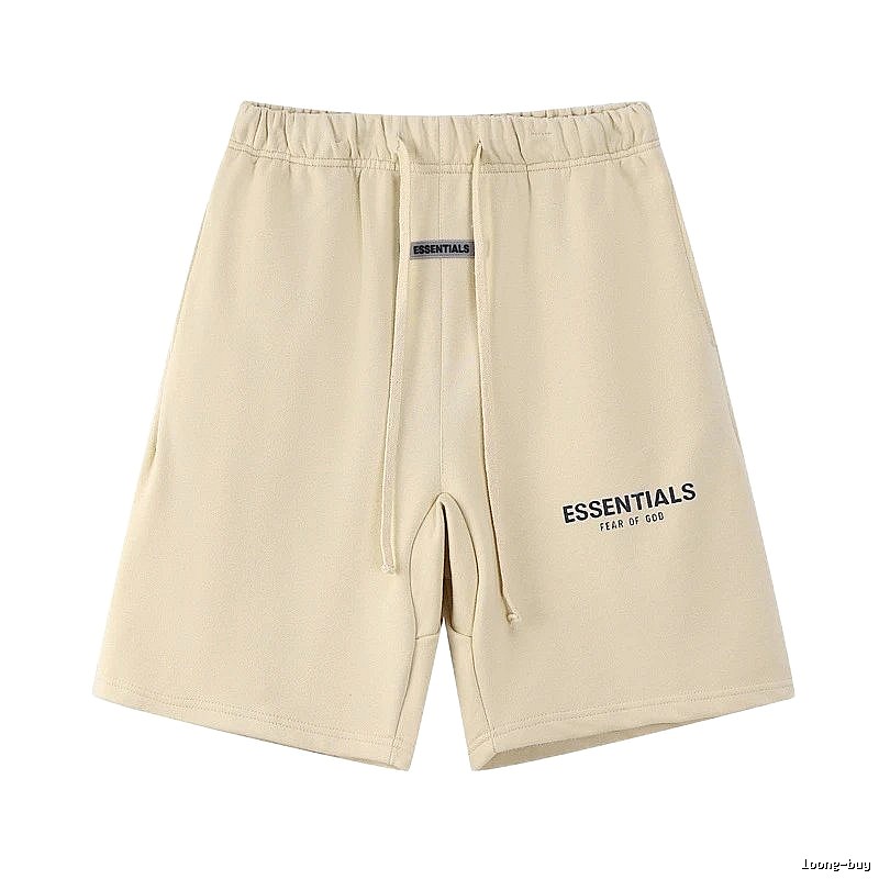 ESSENTIALS minimalist style beige shorts