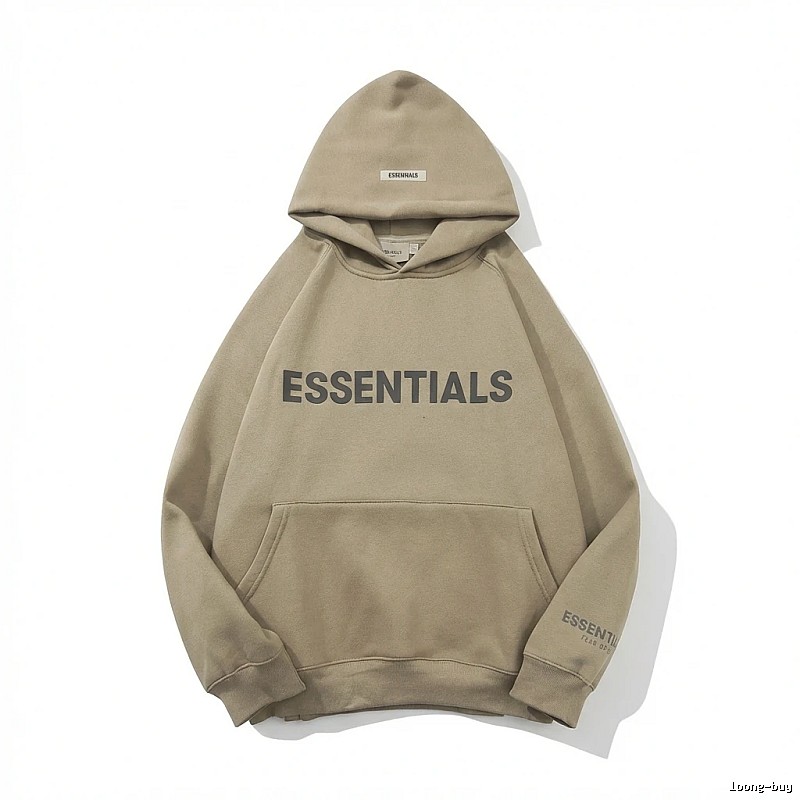 ESSENTIALS Simple Style Khaki Sweatshirt