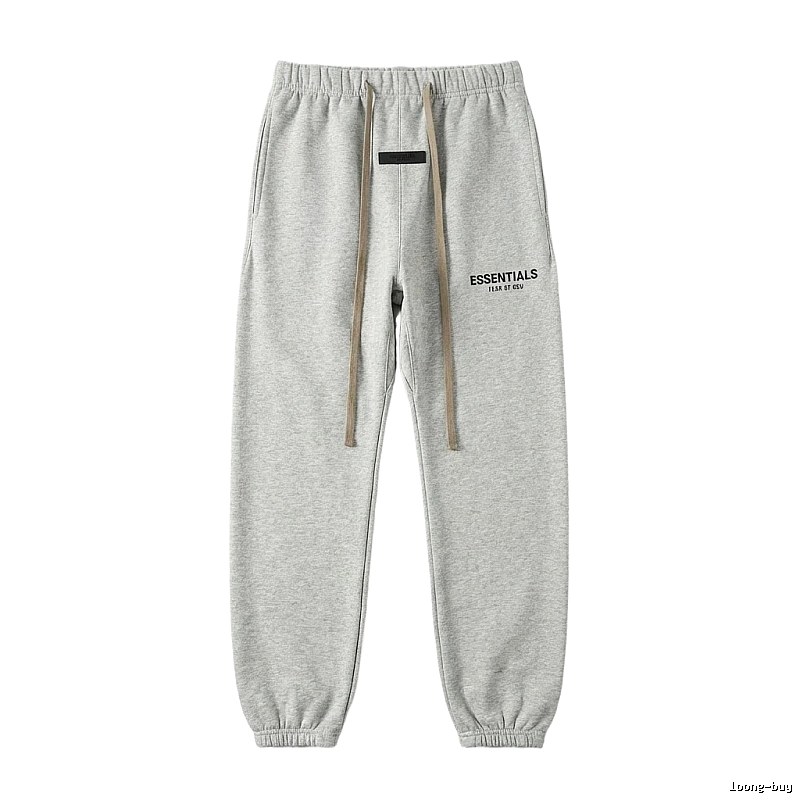 ESSENTIALS Trendy Brand Light Gray Sweatpants