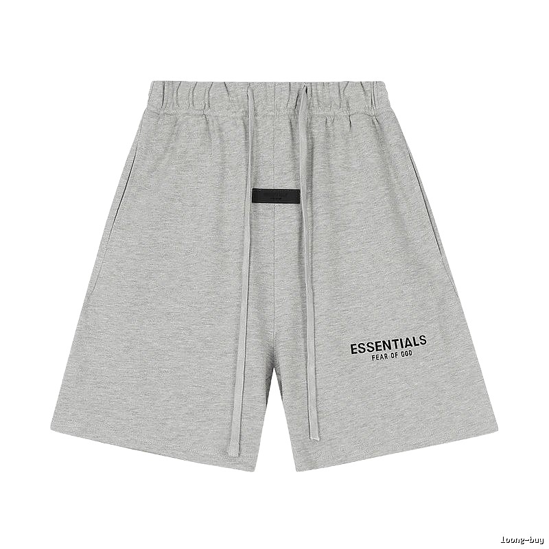 ESSENTIALS Trendy Brand Simple Style Grey Shorts