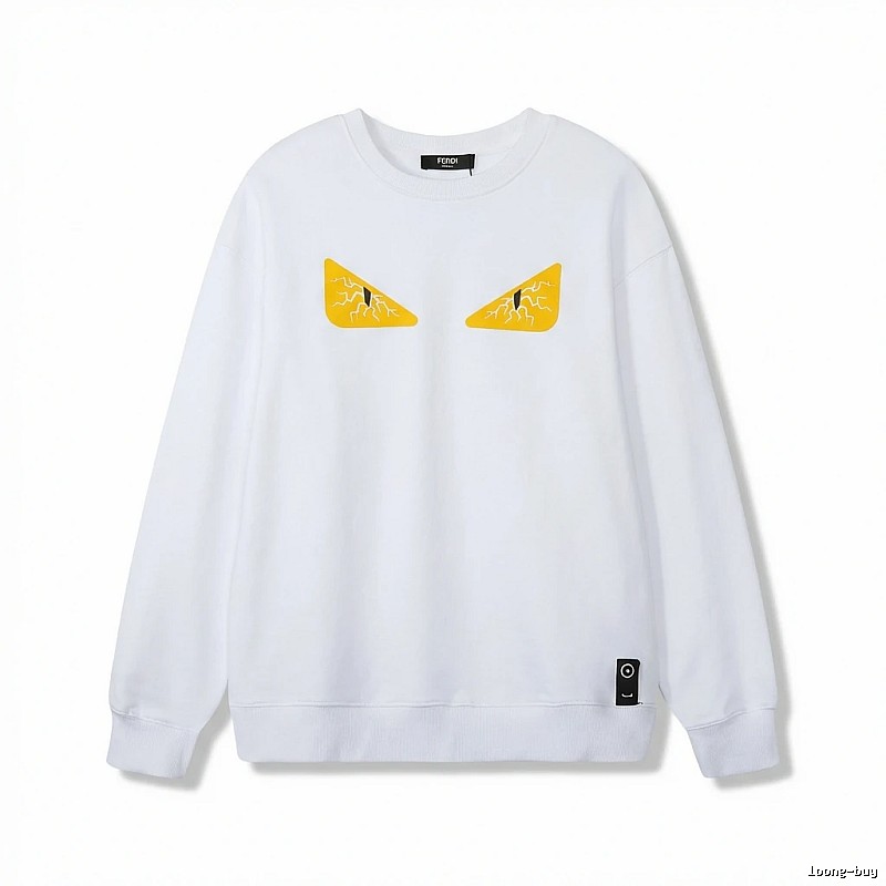 Fendi Little Monster White Sweatshirt