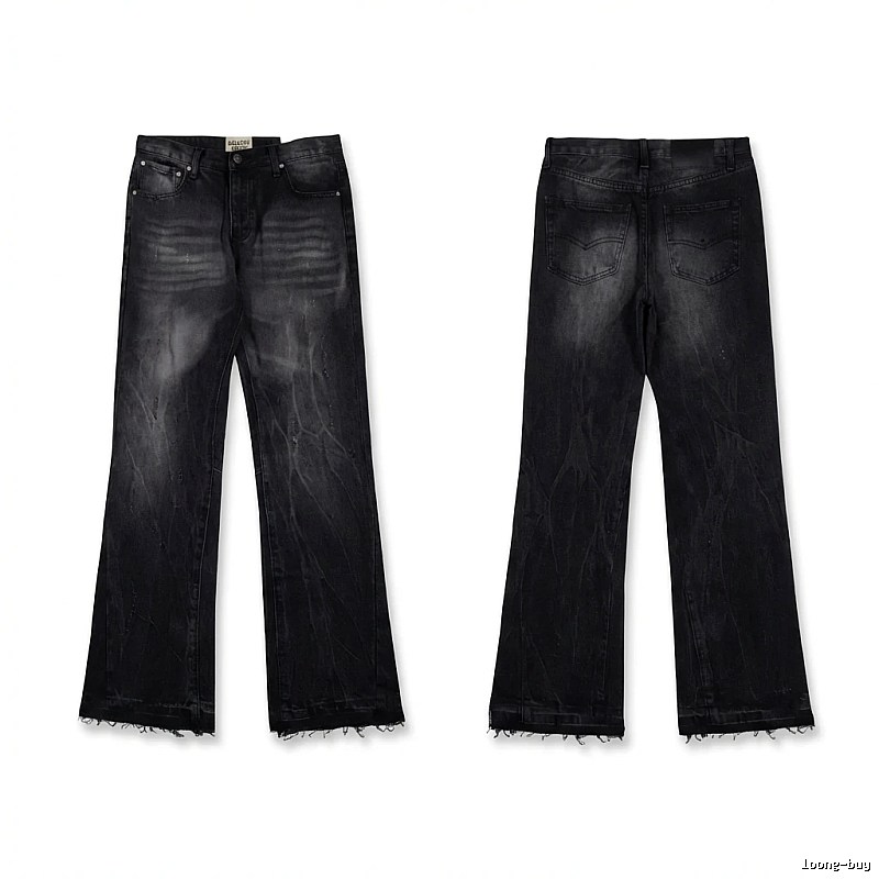 Gallery Dept. Distressed Black Jeans