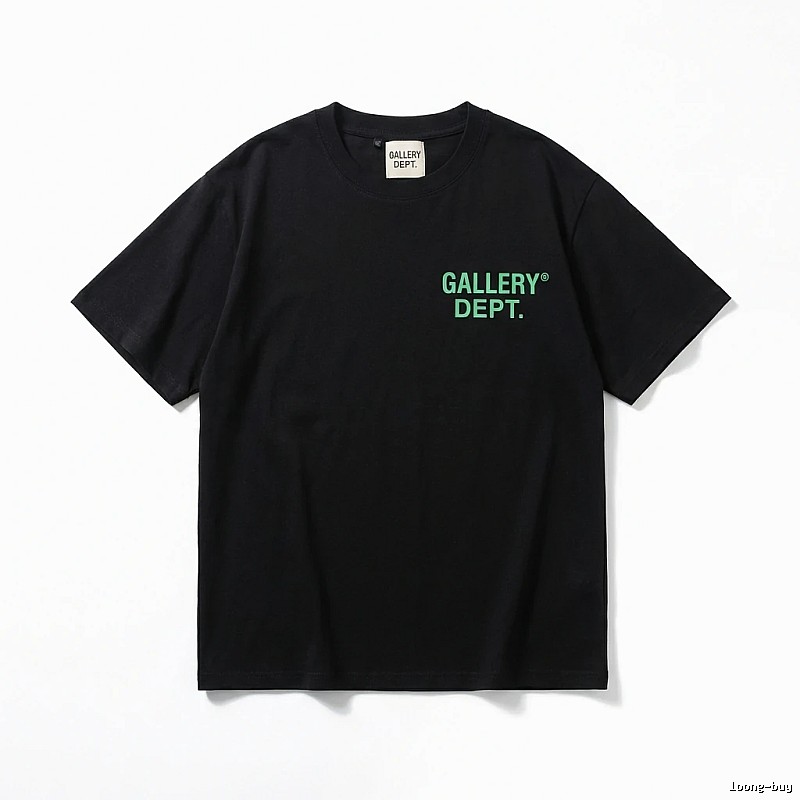 Gallery Dept Minimalist Style Black T-shirt