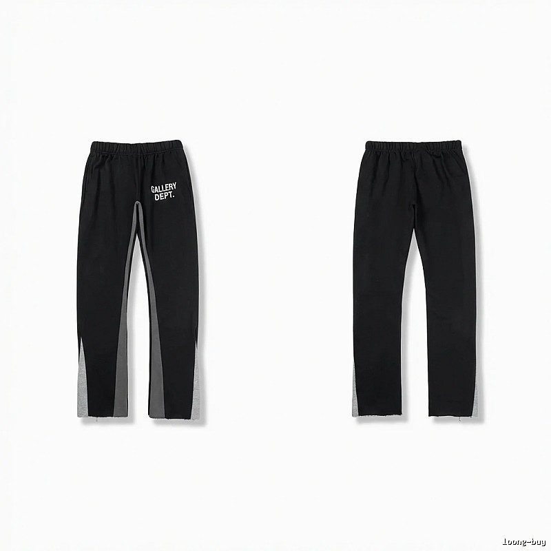 Gallery Dept. Patchwork Style Black Trousers