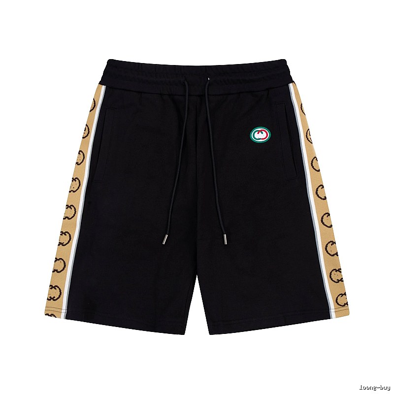 Gucci classic style black shorts