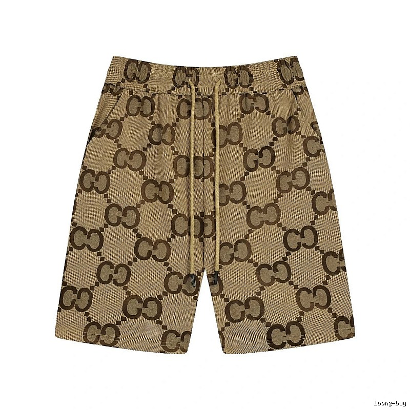 Gucci Double G Brown Retro Shorts