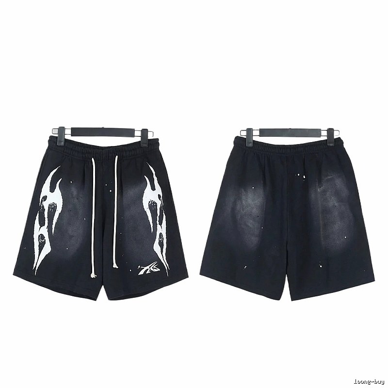 Hellstar dark style black shorts
