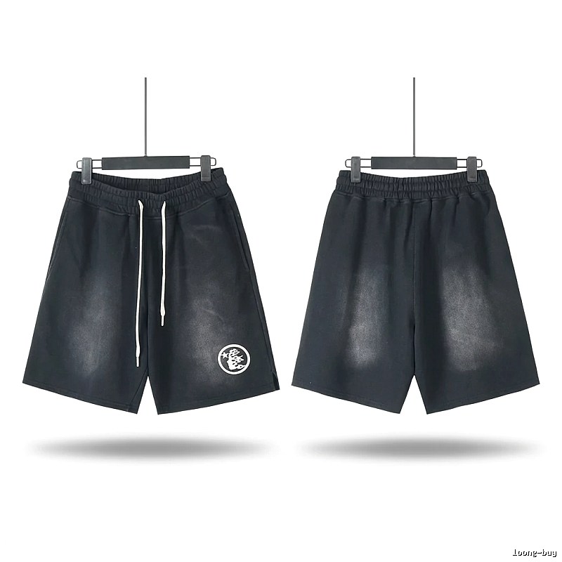 Hellstar dark style black shorts