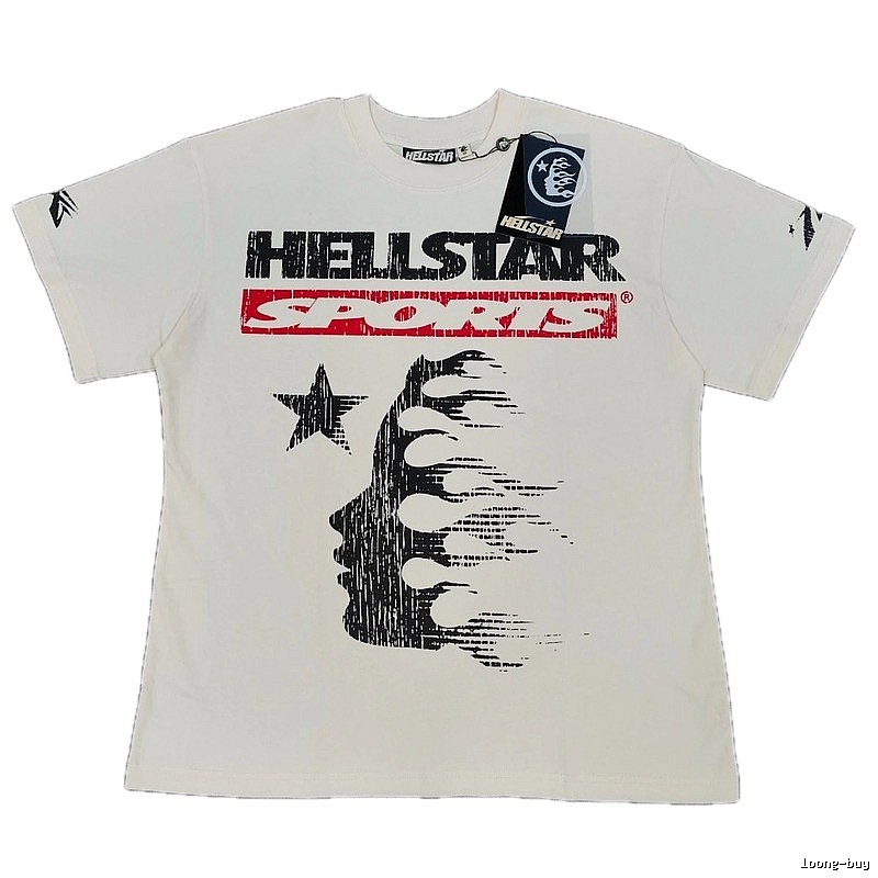 Hellstar Sports Collection Street Style Off-white T-Shirt