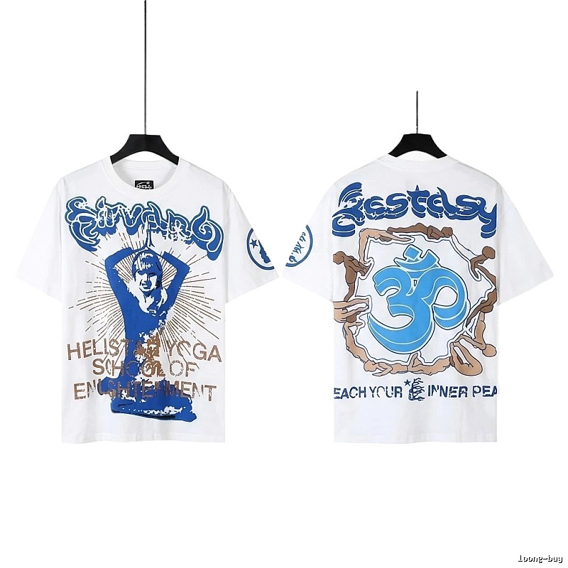 Hellstar Yoga Series White T-shirt