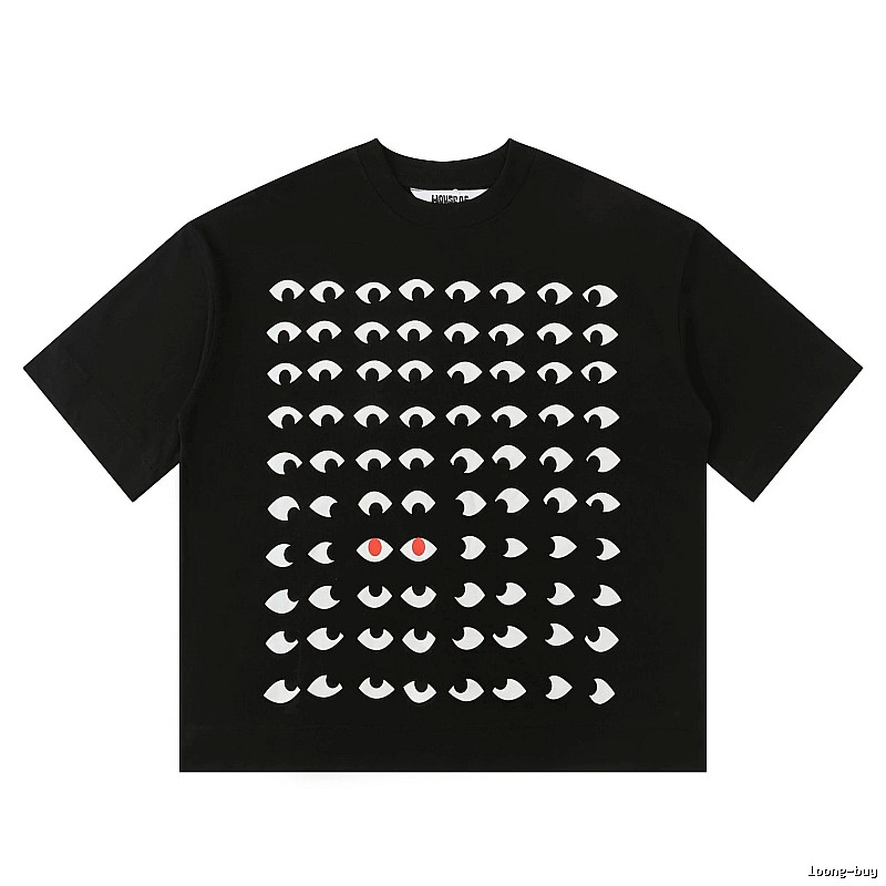 House of Errors Dark Trendy Cool Black Short-sleeve