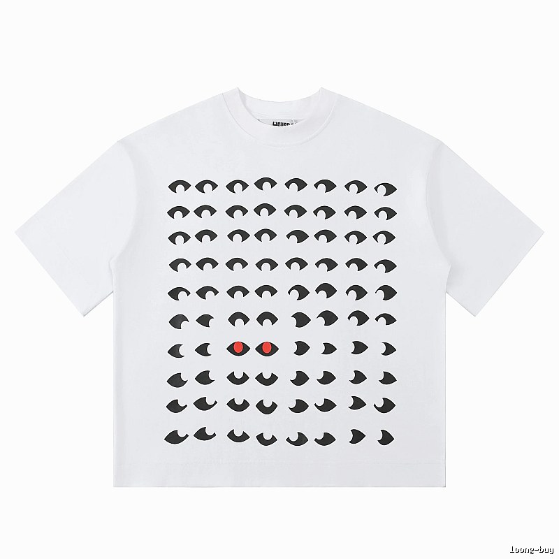 House of Errors Eye Print White T-shirt