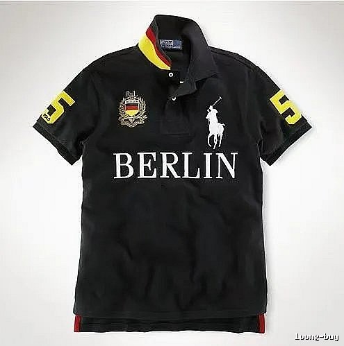 Inter Miami Black Polo Jersey Logo Detail