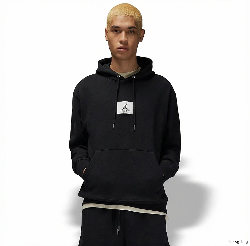 Jordan basic black hoodie