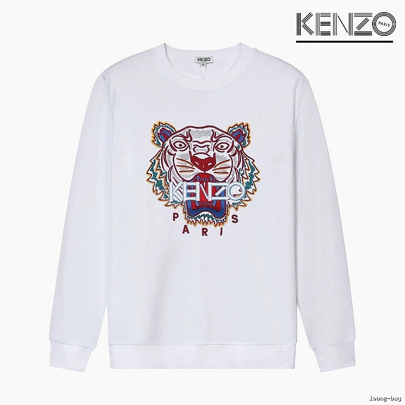 Kenzo Style Kc18 Tiger SweatShirt Clean Finish Graphic