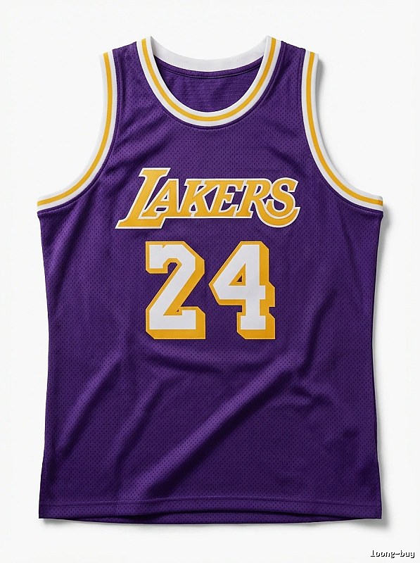 Kobe Lakers retro-style jerseys