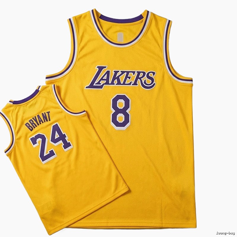 Kobe Lakers retro yellow jersey