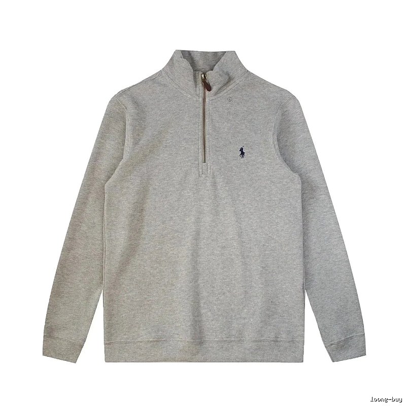 Lacoste Logo Detail Quarter-zip sweatshirt Black Quarter Zip with Relaxed Feel