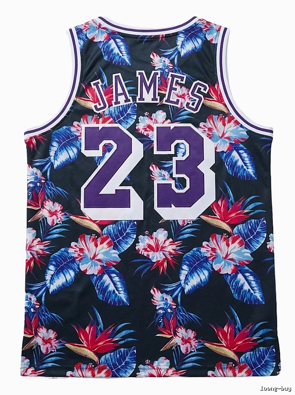 LBJ Floral Basketball Vest
