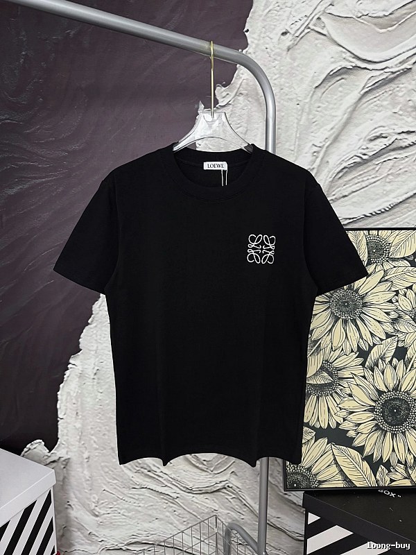 Loewe Classic Logo T-shirt Black Small Loewe for Daily Styling