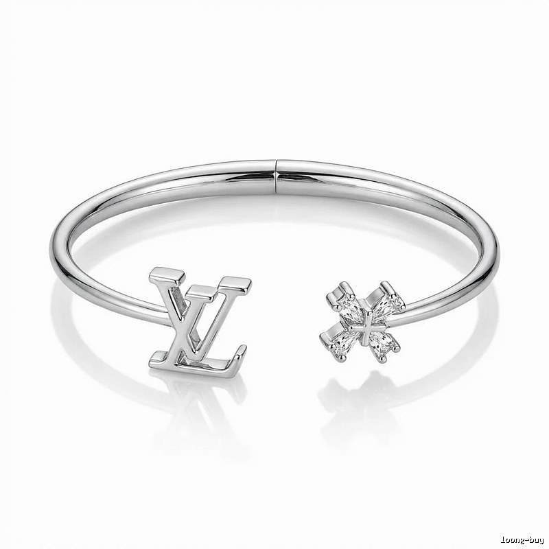 Louis Vuitton Silver Fashion Bracelet