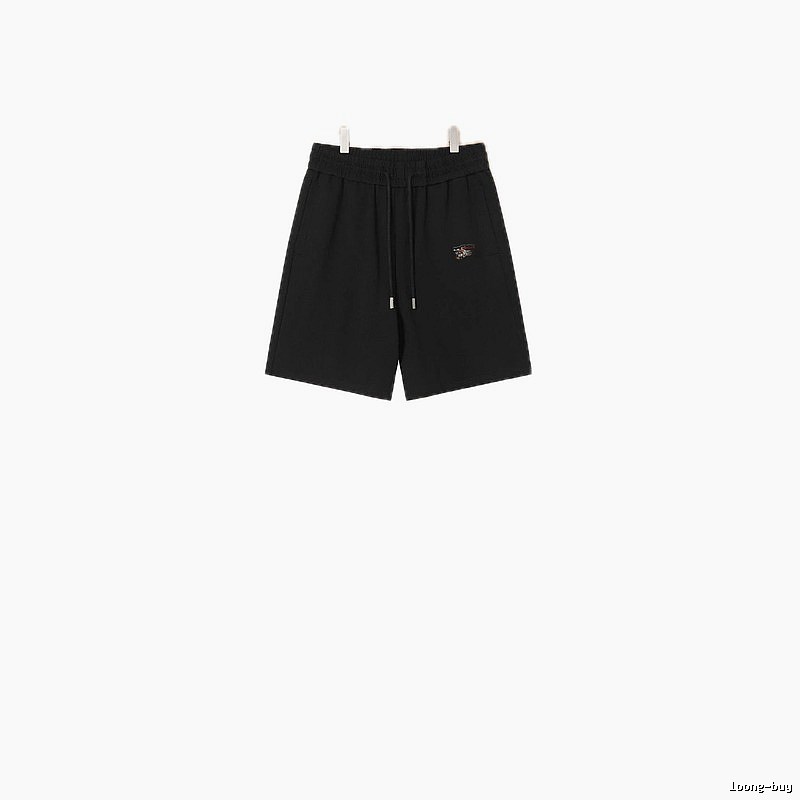 LV casual style black shorts
