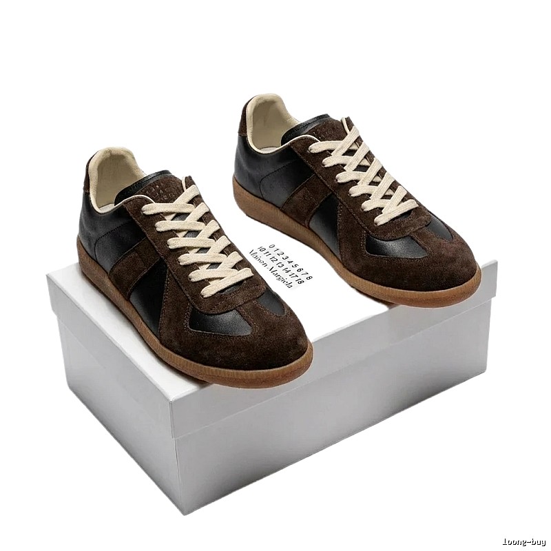 Maison Margiela retro brown shoes