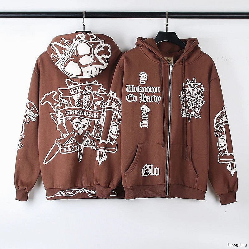 Mastermind Style W25 Zip Hoodie Smart Casual Skull