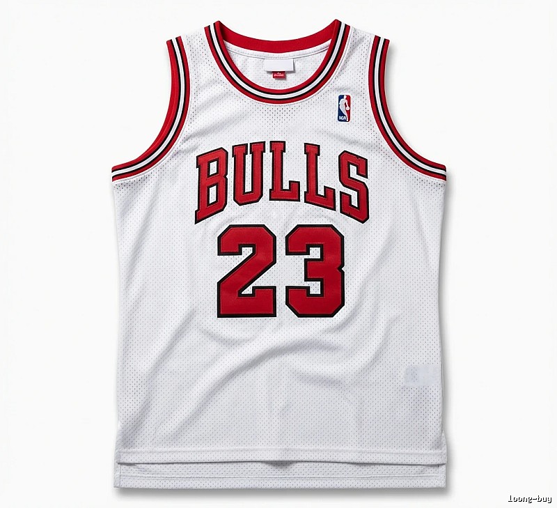 Michael Jordan retro white jersey