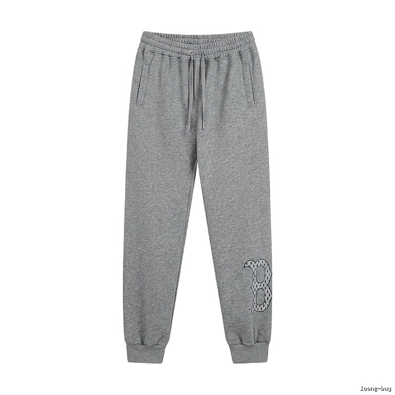 MLB series casual gray sweatpants
