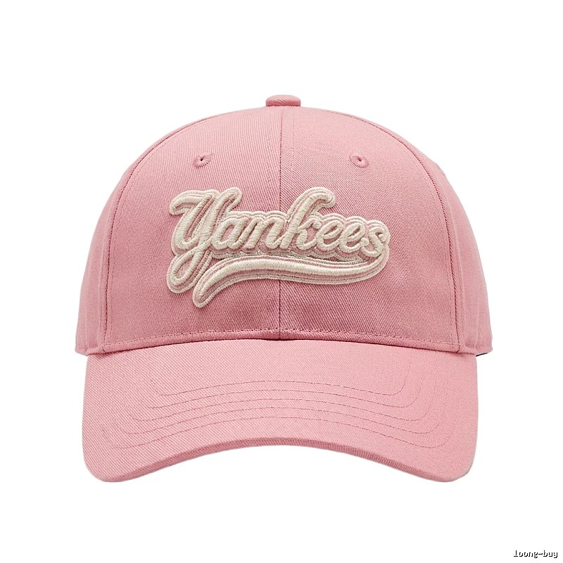 MLB Yankees pink baseball cap
