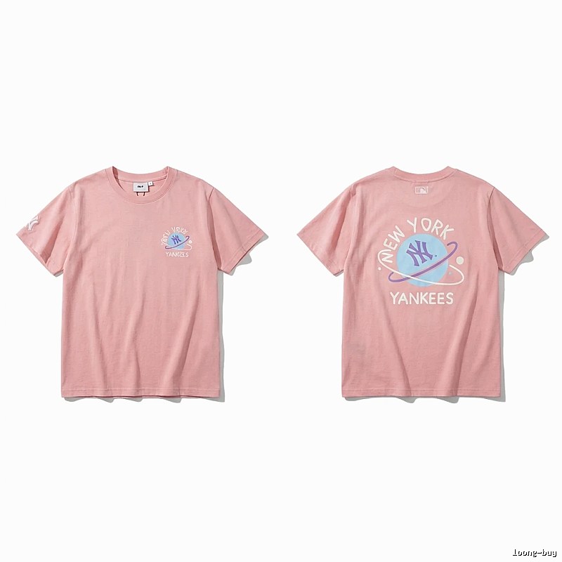 MLB Yankees pink T-shirts