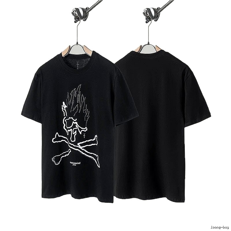 MMJ x Travis Scott Skull Street Style Black T-Shirt